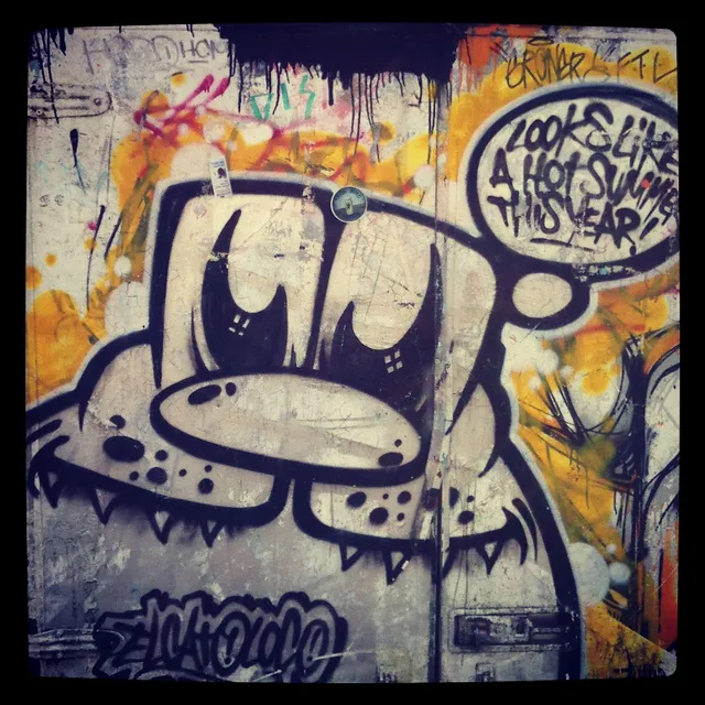 Farbe auf Beton
