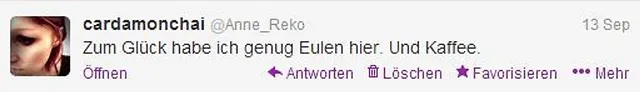 `Eulen helfen immer`