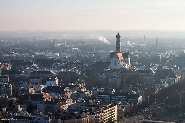Augsburg von oben
