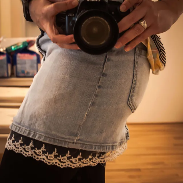 DIY Upcycling Jeansrock