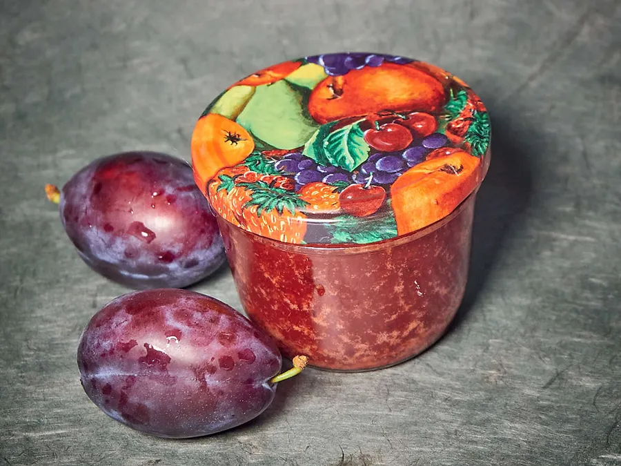Zwetschgenmarmelade mit Birkenzucker