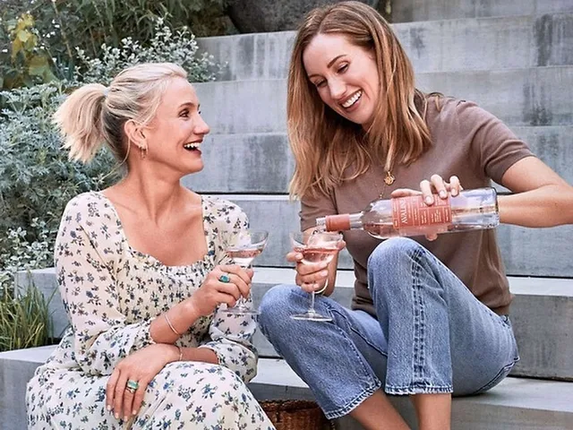 Veganer Wein von Cameron Diaz
