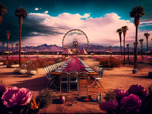 Coachella Festival fährt veganes 4-Gänge-Dinner auf