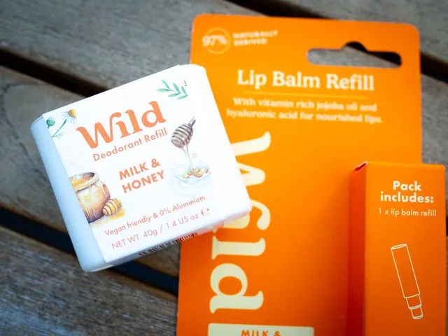 WILD Refills Milk & Honey für Lippenpflege und Deo.