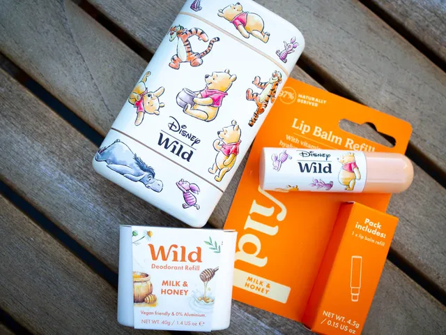 Winnie the Pooh Deo-Case und Lippenpflege-Case von WILD mit Refills.